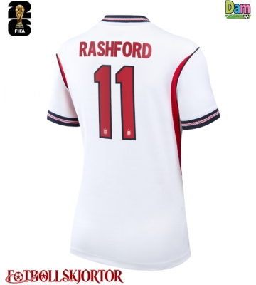 England Marcus Rashford #11 Hemmatröja Dam VM 2026 Kortärmad